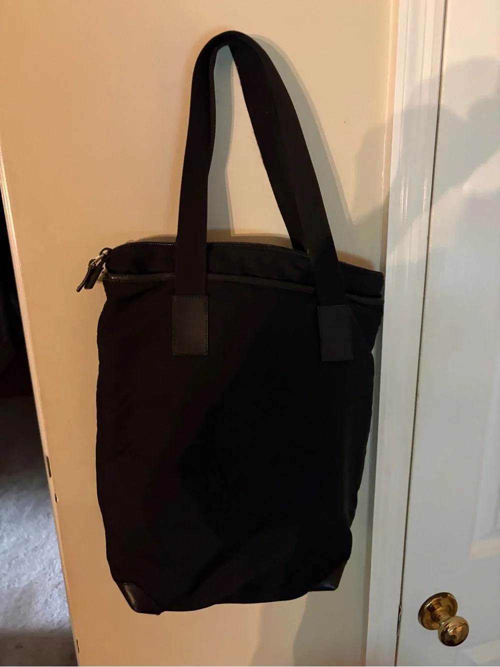 Nylon Gucci a‎ nylon shoulder bag